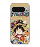 Coque - MANIACASE - Google Pixel 9 Pro - Manga anim&eacute; One Piece - Souple - Noir