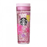 STARBUCKS Starbucks SAKURA2024 Water Intumbler Pink Glitter 473ml Sakura Sakura Sakura 2024 Tumbler Coffee Starbucks Pink Glitter Cute Stiilne