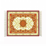 1 tk Vaibamustriline Lauakaunistus K&auml;sit&ouml;&ouml; narmaspadi Retro mini P&auml;rsia kootud vaibamatt Hiirematt kontoris araabia 27x18x0.2cm