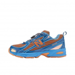 Amin&eacute; x New Balance 740v2 Benson Tech Unisex tossud Sinine Snorkel-Sinine Kaki-Oranž U740CB2 41.5