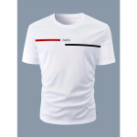 Cotton Tee Meeste suvine lahtised tr&uuml;kitud T-s&auml;rgid Topid Must Print Meeste Br&auml;ndi T-s&auml;rgid Mood Valge T-s&auml;rk Meeste vabaajar&otilde;ivad 3XL