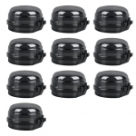 5/10 tk gaasipliidi nupu kate Tolmukindel beebikindel k&ouml;&ouml;k mikrolaineahju l&uuml;liti nupu lukk 10pcs must