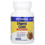 Enzymedica, Digest Gold + probiootikumid, 45 kapslit