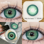 EYESHARE Colored Contact Lenses Green Annual Disposable Lenses Light Blue Natural Colored Contact Lenses Gray Fashion Colored Lenses 1 pair