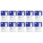 Dr. Oracle, Hyaluronic Acid Recipe, Moisturizing Blue Beauty Mask, 10 sheets, 25 ml (0.84 fl oz) white