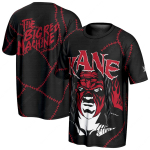 Kane ProSphere Big Red Machine WWE T-s&auml;rk - Must spordir&otilde;ivas meestele ja naistele Retro stiilis mood XL