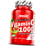 C-vitamiin kibuvitsamarja ekstraktiga, Vitamin C 1000, Amix Nutrition 100kaps (36135003) 100caps