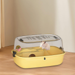 Habitat Hamsteripuuri Avatav &Uuml;lemine Ventilatsioon L&auml;bipaistev Hingav Akr&uuml;&uuml;l V&auml;ikeloomale Gray Basic model