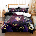 The Eminence in Shadow Cid Kagenou Voodipesu Komplekt Multikas Anime kolmeosaline komplekt T&auml;iskasvanu Laps Magamistuba Tekikoti Komplektid Kodutekstiilid EU Twin 135x200cm
