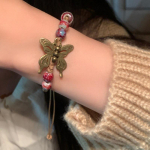 Uus Hiina retro-etnilise stiiliga kootud keraamiline liblikas k&auml;ev&otilde;ru naiste rahvusliku stiili elemendid kirjanduslik k&auml;sik&ouml;is mitmek&uuml;lgne ehete m&otilde;&otilde;n