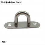 2 tk 5mm/6mm/8mm roostevabast terasest laekonksud Padja silmaplaat merepaadi tarvikutele 2pcs