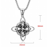 Vintage n&otilde;ias&otilde;lme ripats Kaelakee Punk Celtic Knot kaelakee Meestele Naistele Ehted Aksessuaarid Kingitus 1pc