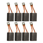 8 tk S&uuml;sinikharja 102938601 Elektri startermootori harjad Club Car DS Golfik&auml;ru L6 L8 jaoks