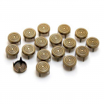 Clous rivet rond &agrave; 4 griffes Spiral Antic Bronze &oslash;9 - Graine cr&eacute;ative