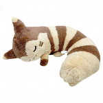 45cm Uus Furreti pl&uuml;&uuml;sist m&auml;nguasi Multikas Kawaii Vertikaalne hiir Pruun Armas Furret pehme m&auml;nguasi U kuju Pehme kaelapadi S&uuml;nnip&auml;evakingitused 45cm