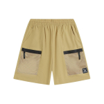 Li Ning spordimoe seeria J&auml;&auml;siid Kiiresti kuivav Jahe Mugav L&otilde;tv Niiskust imav UV-kindel Spordip&uuml;ksid Meeste p&uuml;ksid Khaki AKSU633-4 XL