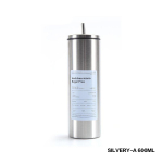 Kohvitass termos 304 roostevabast terasest kahekihiline jahuti &otilde;lgedest tass kaasaskantav korduvkasutatav ins j&auml;&auml; Ameerika kohvikruus veepudel 600ml