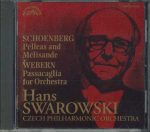 CD HANS SWAROWSKI - Schoenberg:pelleas ja melisande/Me COCO80456 NIPPON COLUMBIA 1997 Jaapan Klassikaline Kasutatud