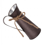 Prantsuse Country Elegance rauast lillevaas V&auml;ike &uuml;rgne talumaja kann Piimakann lilleseadete jaoks maavaas F