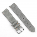 Unisex Pehme Suede Ehtsast Lehma Nahast Kellarihm - 18mm, 20mm, 22mm, 24mm Nahkrihm &Otilde;mblustega 22mm