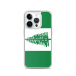 Coque iPhone - Mitmev&auml;rviline - Drapeau &icirc;le Norfolk - Souple - TPU - &Uuml;hilduv iPhone 14 Pro