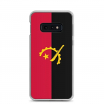 Coque T&eacute;l&eacute;phone &ndash; Samsung &ndash; Galaxy S10e &ndash; Drapeau Angola &ndash; Supp &ndash; Mitmev&auml;rviline