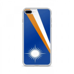 Coque iPhone &ndash; Drapeau &Icirc;les Marshall &ndash; iPhone 7 Plus &ndash; Supp &ndash; Mitmev&auml;rviline &ndash; Vertikaalne