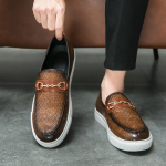 Uus Moodne Mokassiin Kingad Meeste Paks Tald Lakknahast Libisevad Vabaaja Kingad Mehelik V&auml;litingimustes K&otilde;ndimiseks Jalatsid Zapatos Hombre Vestir 38