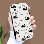 Armas koomiksimustriga kreemjas tekstuuriga korpus Lainelise servaga pehme silikoonkaanega telefoni&uuml;mbris Huawei Honor Infinix Tecno iPhone'i jaoks Infinix Hot 20 Play