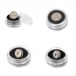 4 Pieces 14mm 11mm Pool Billiard Snooker Cue Tips Artificial Leather Humidity Resistant Glue on