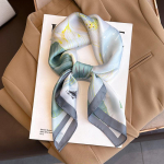 Uus siidist r&auml;tik kandiline sall naistele kaelar&auml;t, naiste peapael, juuksepael, mustriga naiste foulard mood, hijab bandana