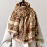 Luksusbr&auml;ndi Cashmere Naiste ruuduline sall Talvine soe sall ja m&auml;his Bandana Pashmina Naine Foulard Square Paks tekk Pont&scaron;o