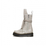 Rick Owens X Dr. Martens 1918 Nahast Keskmise S&auml;&auml;rega Saapad Unisex saapad Hallikaspruun 27980049 37