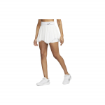 Nike Court Dri-FIT Slam plisseeritud keskmise k&otilde;rgusega tenniseseelik naiste p&otilde;hjaga valge DV3043-100 XL