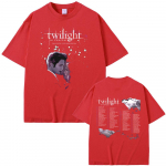 Videvik Kontserdil T-s&auml;rgid Robert Pattinson Bella ja Edward Cullen Graafiline T-s&auml;rk Mehed Naised Vabaaja Puuvillased Vintage T-s&auml;rgid 3XL