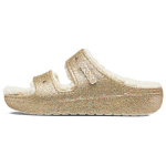Crocs Classic L&auml;ikivad Soojad Fliisist EVA Vaigistatud Sandaalid Naiste Sandaalid V&auml;rvilised 208124-93S 41-42