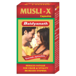 Baidyanath Musli X Ayurveda kapslid 30 tk Tugevuse, Energia ja Eluj&otilde;u jaoks Igap&auml;evane tugi