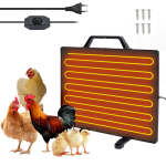 Termostaatiline kanakuudi k&uuml;ttekeha 160W Linnukasvatuspaneel 0-99 kraadi Reguleeritav temperatuur Talvine KTY EU Plug