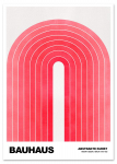 Plakat bauhaus tęcza 30x40 cm