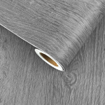 6M Veekindel Isekleepuv PVC Tapeedirull M&ouml;&ouml;blikappidele Vin&uuml;&uuml;l Dekoratiivkile Puidus&uuml;&uuml; Kleepsud DIY Kodu Dekoratsiooniks 40x100CM