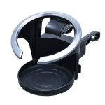 SEIWA WA34 Autotarbed, T&auml;iustatud joogihoidik, Konditsioneeri kinnitus, Must, Matt h&otilde;bedane H98mm &times; W93mm &times; D100mm must