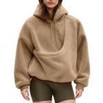 Lemmiklooma kandekott pusa pikkade varrukatega fliisist k&auml;ngurutaskuga kampsun kassidele koertele &uuml;lem&otilde;&otilde;duline pullover lemmiklooma kandmiseks pealsed s&uuml;giseks talveks XL khaki
