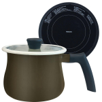 Yamazen IH-pliidi pott oliiviga &uuml;hele v&otilde;i kahele elanikule, YECP-S100(OB), 1000W, Mitmeotstarbeline pott, 16cm, 2.1L mahtuvus, Lauale, Kompaktne,