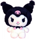 Nakajima Corporation Sanrio Karvane Pl&uuml;&uuml;sm&auml;nguasi Kuromi V&auml;ike 147943-20
