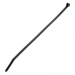 Panduit roostevabast terasest k&uuml;&uuml;niskinnitusega nailonist kaablisidemed, kuuma- ja ilmastikukindlad, mustad, 4,7 mm laiad, 203 mm pikad, pakis 1000 tk (BT2S-M300)