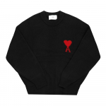 Ami suur s&uuml;da logo intarsia kootud Uks838 018 009 UKS838 018 009 (XXL)