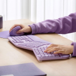 ShanYe Ergonoomiline Juhtmevaba Klaviatuuri ja Hiire Komplekt