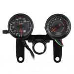 12V 0 160 Km h 13000 p/min LED-taustvalgustusega spidomeeter, odomeeter, tahhomeeter, mootorratta universaalne n&auml;idik, &uuml;mberehitus