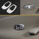 Decorative frame of automobile rear read lamp for Renault Koleos Samsung QM6 Matte silver