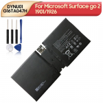 Laetav liitiumaku Microsoft Surface go 2 1901/1926 DYNU01 G16TA047H s&uuml;learvuti jaoks 3500mAh